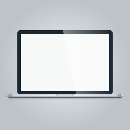 视图打开现代笔记本电脑与白屏隔离技术按钮便携式