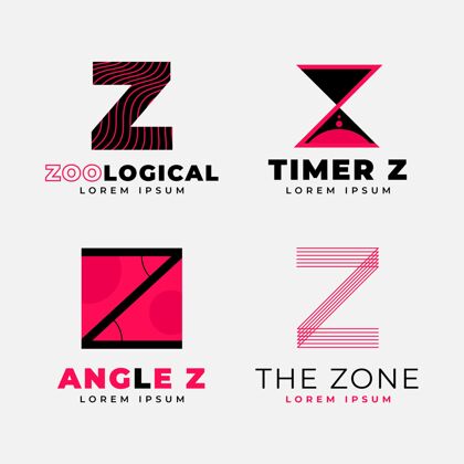 企业标识平面设计z字母标志收集品牌品牌字母标识