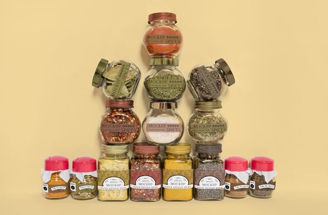 香气收集标签罐与香料罐子香料包装