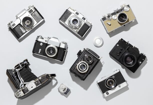 相机复古相机布置记忆组成古董