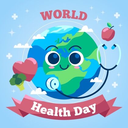 插图世界卫生日插图健康健康世界卫生日