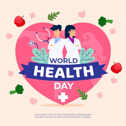 插图世界卫生日插图医疗保健健康医疗保健