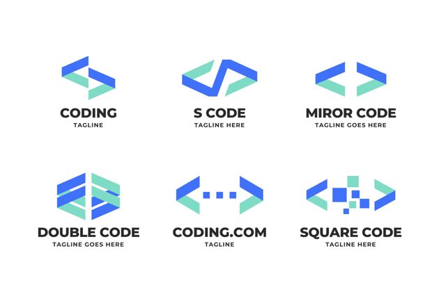 标识集合平面设计代码logo代码标志企业标识品牌
