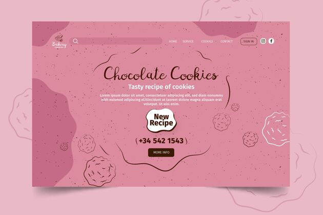 吃Cookies登录页模板网页模板网页登陆