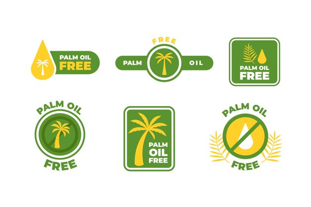 森林棕榈油招牌收藏工业标志包装