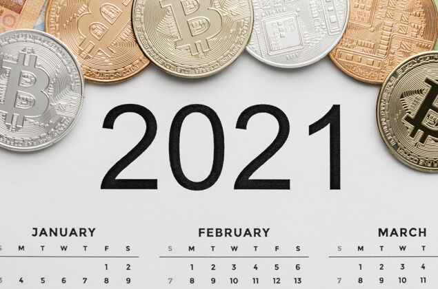 支付2021年日历分类上的顶级查看比特币市场营销投资统计