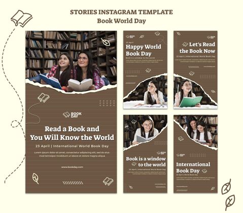 文化世界图书日instagram故事集社交媒体知识分子书籍