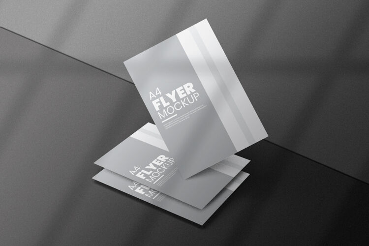 模型创意传单模型设计现实演示身份