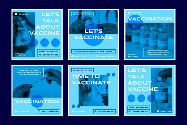 包装平板疫苗instagram帖子集附照片疾病流行病Instagram