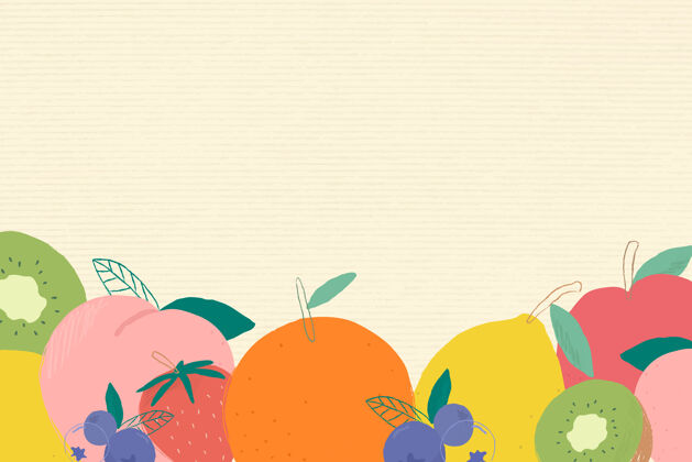 框架水果角边界纸纹理背景图案角框架水果