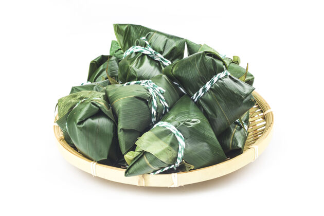 新加坡端午节中国粽子肉粽子竹子龙传统