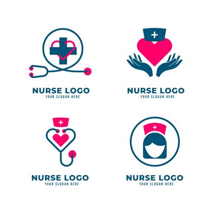 商标模板创意护士标志模板公司商标标识