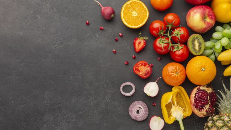 分类蔬菜水果整理框架健康水果