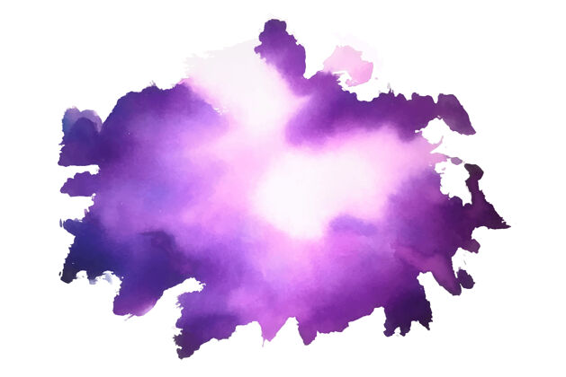效果紫色抽象水彩染色纹理背景污渍油漆飞溅