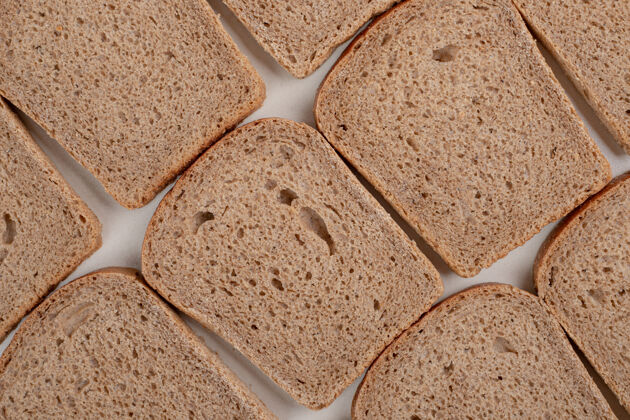 面包房白面包片面包美食营养