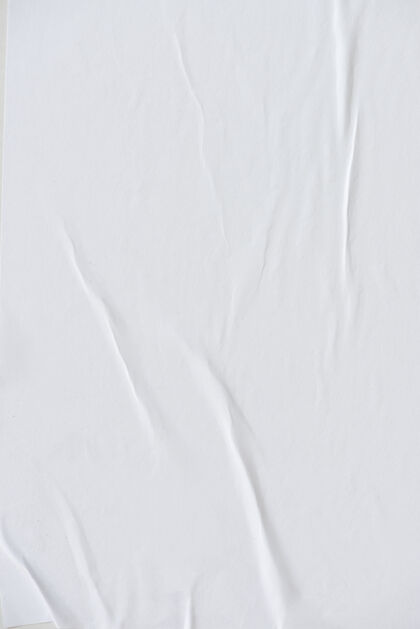 皱纹纸白色皱纹纸纹理背景白纸简单材质