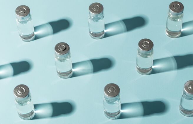 诊所预防冠状病毒疫苗瓶品种大流行感染健康