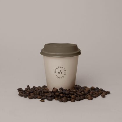 咖啡模型纸杯咖啡模型咖啡模型商标