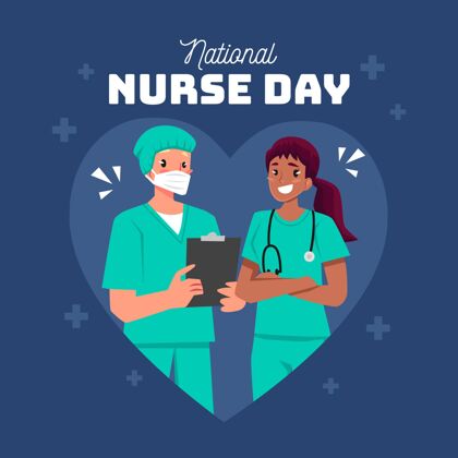全国护士日卡通全国护士节插画国际护士日卡通全球