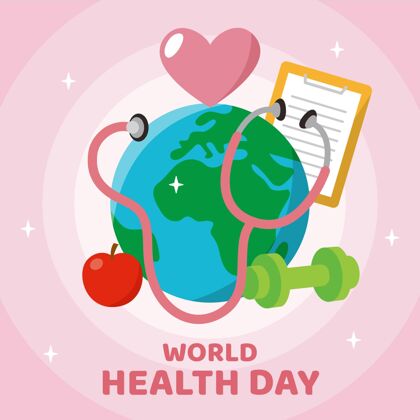 健康世界卫生日插图世界卫生组织全球4月7日