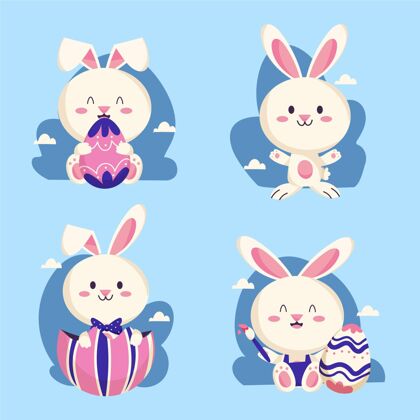 包复活节兔子系列兔子假日复活节兔子