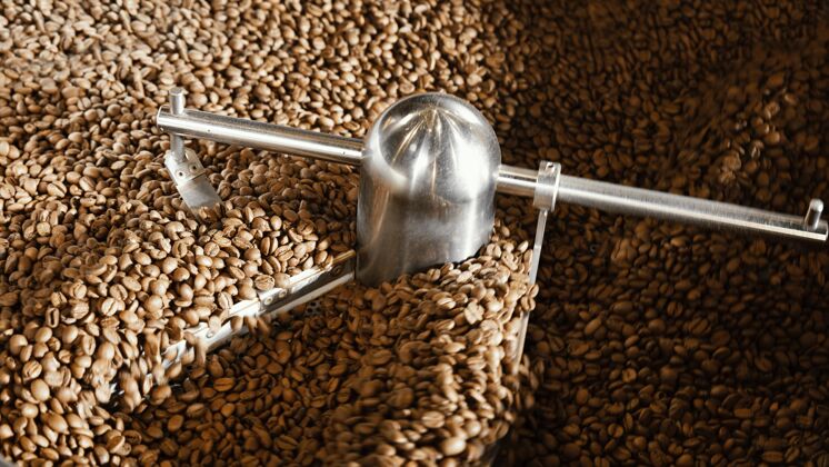 咖啡师咖啡豆搭配机器工作机器就业