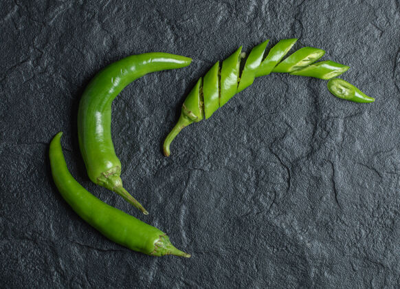 调味品特写绿色辣椒照片高品质的照片蔬菜胡椒农业