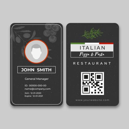 意大利意大利食品身份证模板食品食品餐