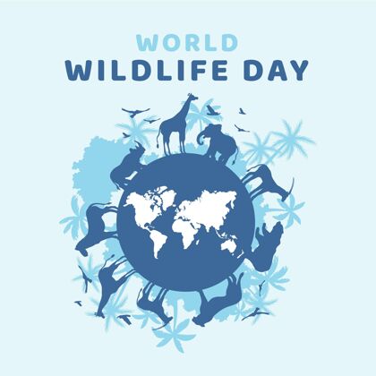 保护世界野生动物日插图环境保护动物