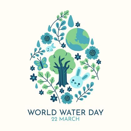 主题世界水日活动设计传统概念
