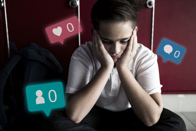 连接不幸的青少年很少参与社交媒体心脏时事通讯在线