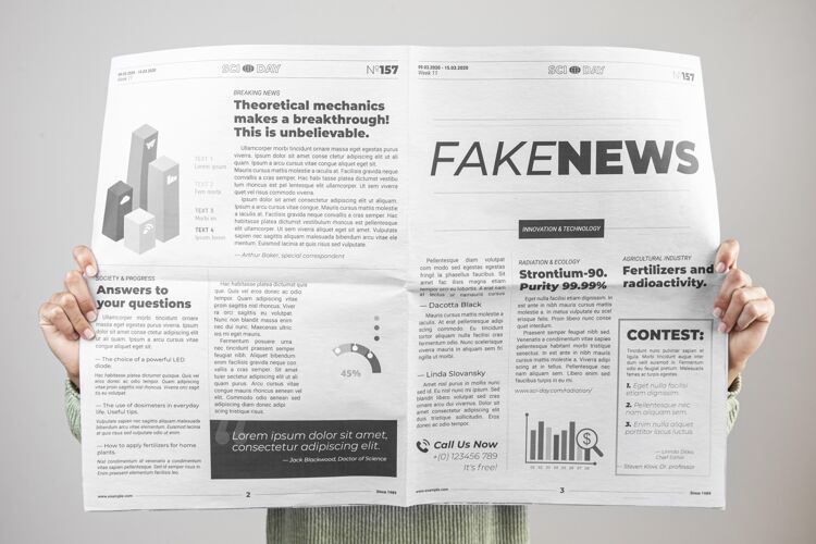 通讯假新闻概念概念假新闻假信息