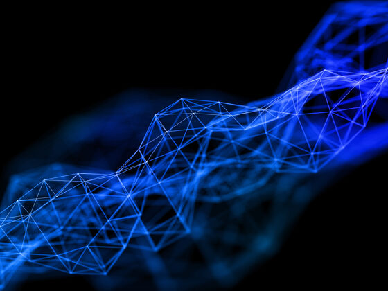 流三维渲染的低多丛设计与网络通信结构网络抽象粒子
