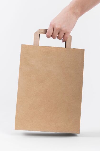 设计纸袋概念模型包装纸袋模型