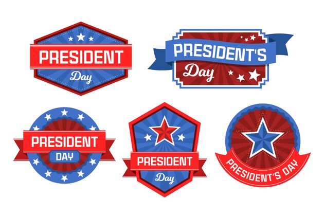 总统总统日标签系列爱国者收集自由