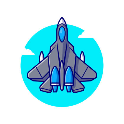 航空公司喷气式战斗机飞行插图运输飞机飞机